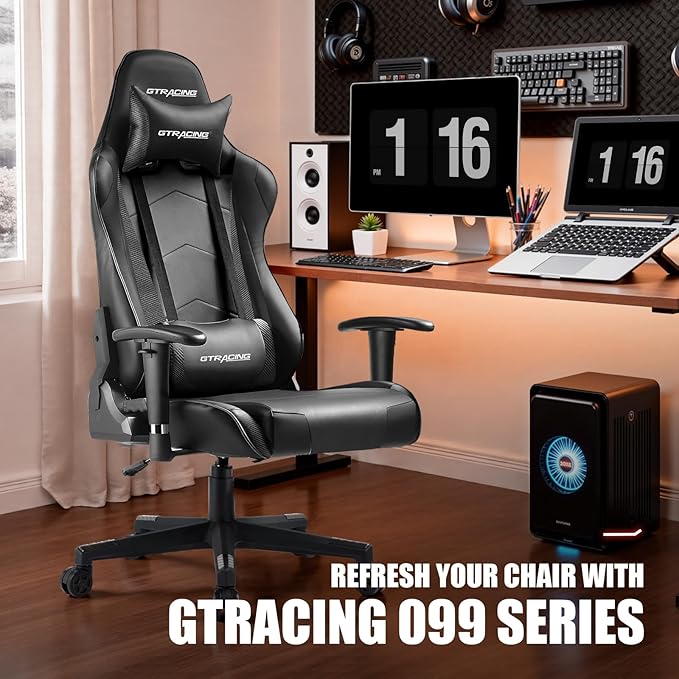 GTRACING Gaming Chair Racing Office Computer Ergonomic Video Game Chair - Image 3