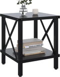 Large End Table Farmhouse Side Table Industrial Style Sofa Table Coffee Table by MMEOLUOOK
