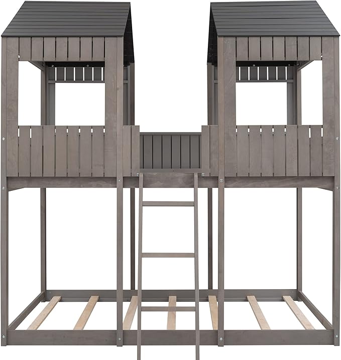 Ball & Cast Full Over Full Size Playhouse Bunk Bed - Image 7
