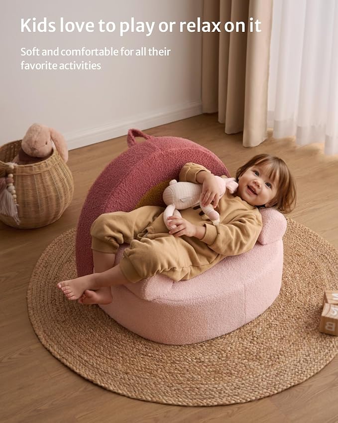 Blissful Diary Toddler Chair Comfy, Foam Kids Chair - Image 5