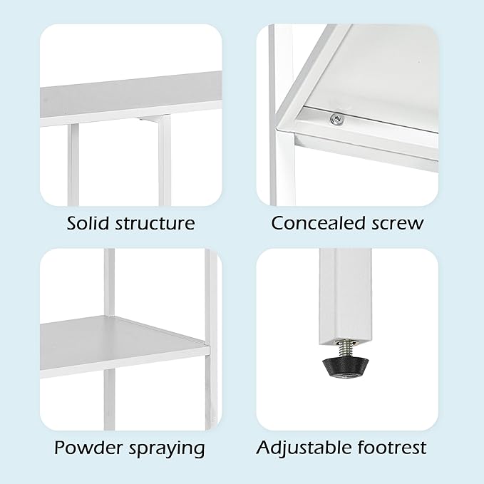 HDANI 31.5 Inch Metal Console Table - Image 6