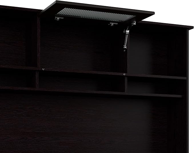Bush Furniture Cabot L Shaped Computer Hutch, Corner Desk - Image 6