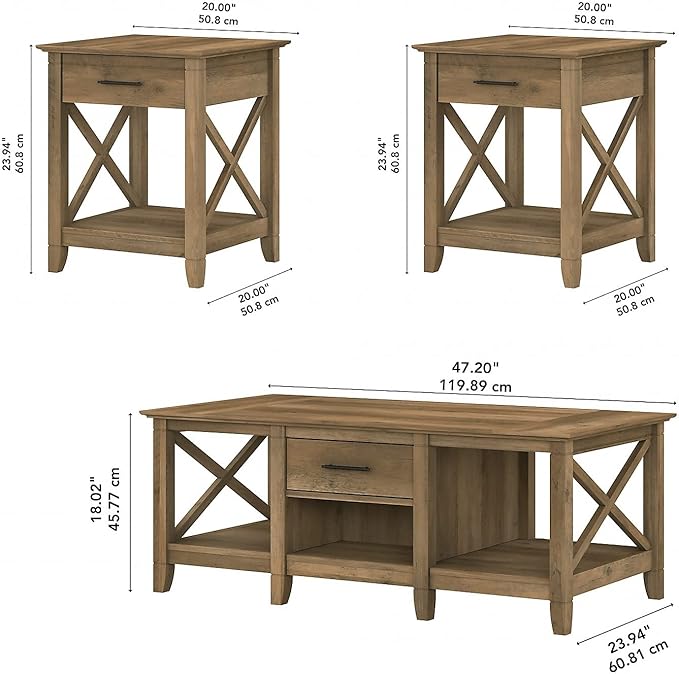 Bush Furniture Key West Coffee Table - Image 3