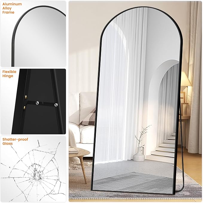 Full Length Arched Mirror, Living Room, Dressing Room - Image 8