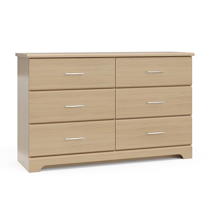 Storkcraft Brookside 6-Drawer Dresser – GREENGUARD Gold Certified, Nursery & by Storkcraft