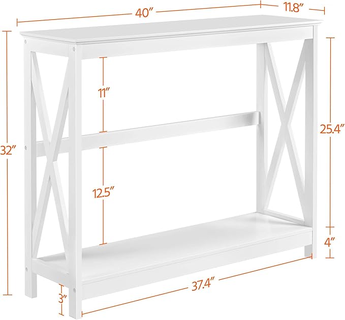 Yaheetech Wood Entryway Table, Console Table - Image 3
