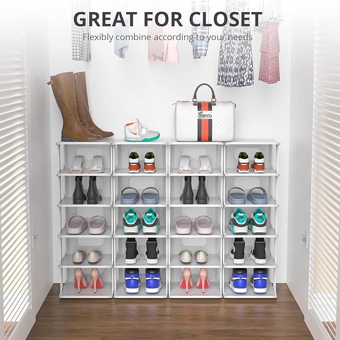ZOINLIY Stackable Shoe Organizer - Image 3