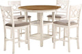 New Classic Furniture Cori 5-Piece Round Counter Dining Set by NewClassicFurniture