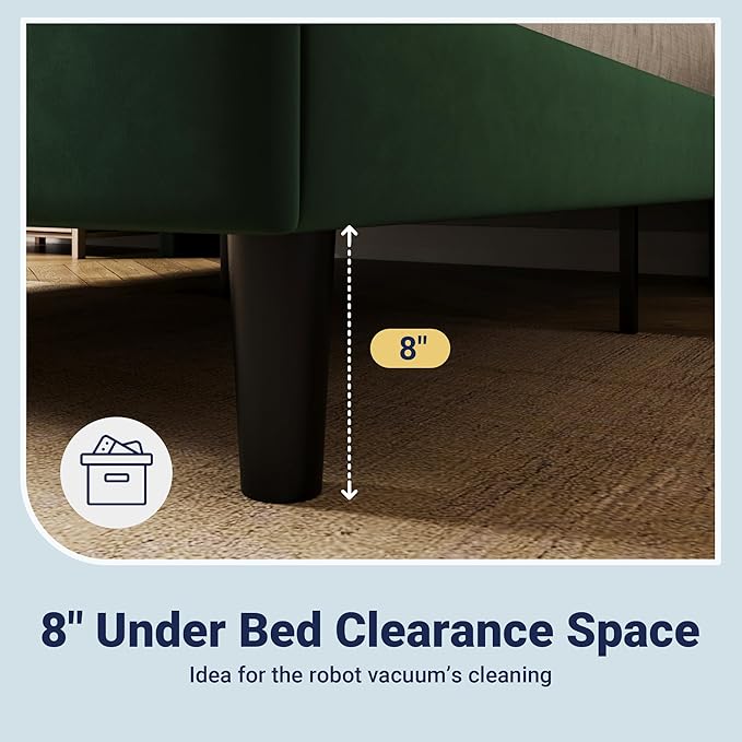 Allewie Queen Size Platform Bed Frame - Image 6
