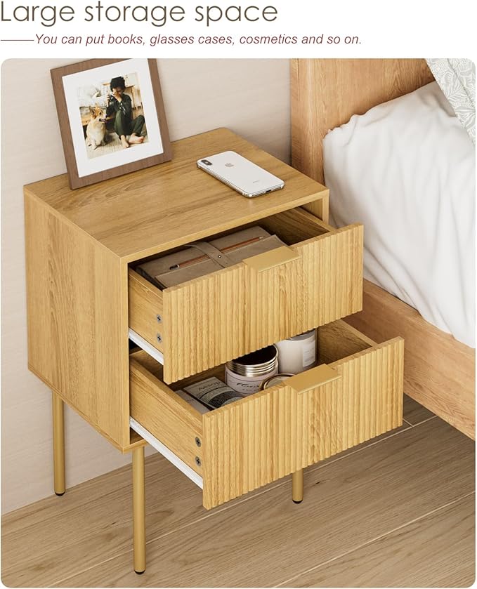 Nightstand, Morden Bedside Table - Image 3