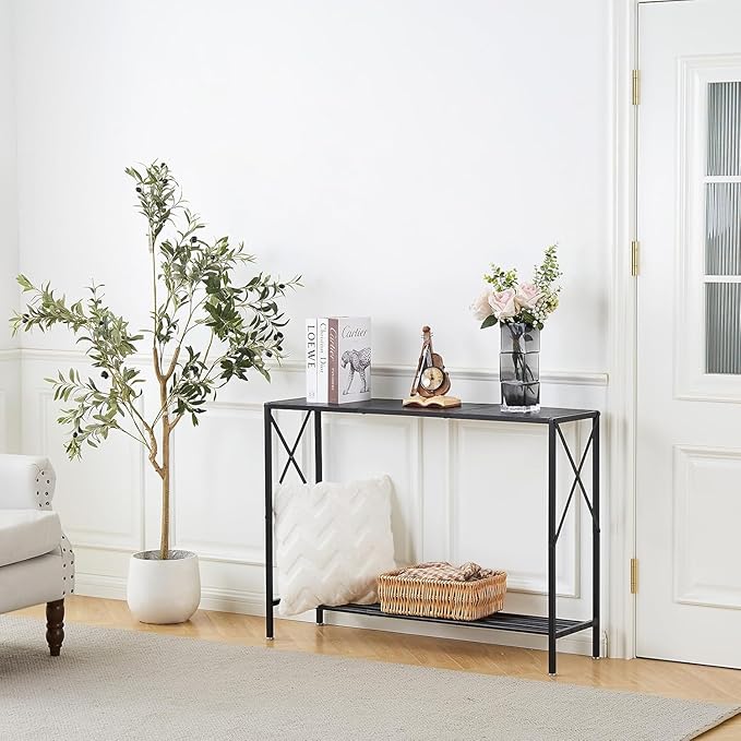 Wimarsbon Console Table, Behind Couch TV Tables - Image 7