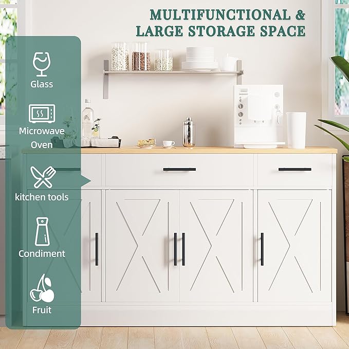 Shintenchi Sideboard Buffet Cabinet - Image 4