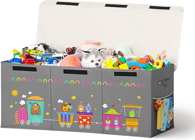 120L Large Toy Storage Box by Unknown