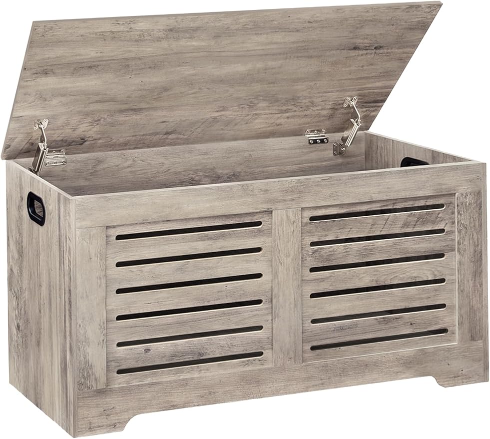 DINZI LVJ Storage Chest, 39.4”Wooden Toy Box by DINZILVJ