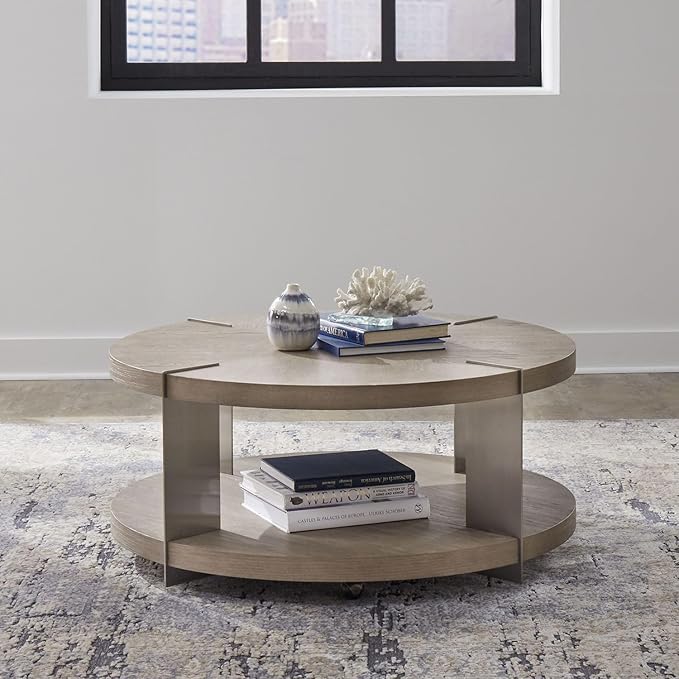 Liberty Furniture Harlow Living Room Round Cocktail Table by LibertyFurniture