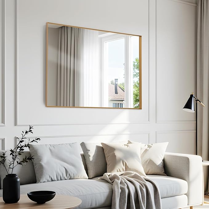 Melodieux Wall Vanity Bathroom Mirror - Image 9