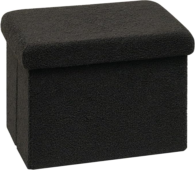 16.5 Folding Storage Ottoman Cube by CAIPINFUL