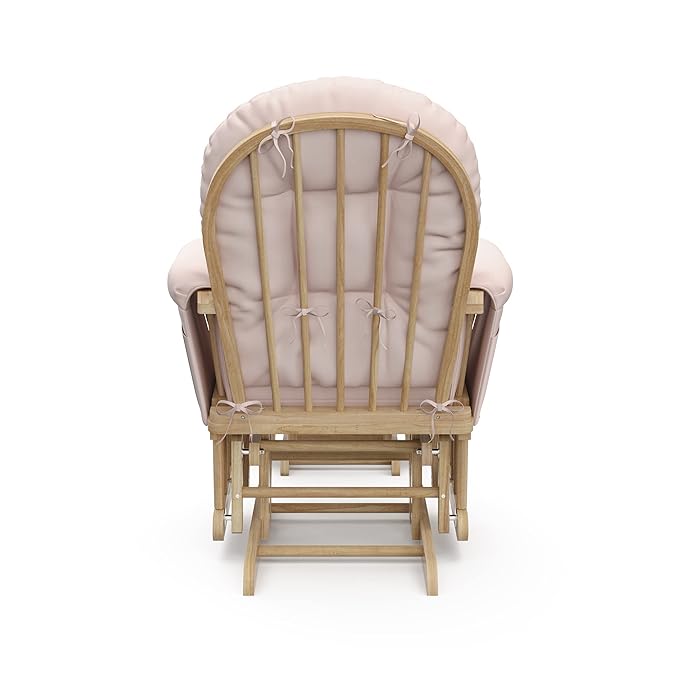 Storkcraft Premium Hoop Glider & Ottoman — GREENGUARD Gold Certified Nursery - Image 6
