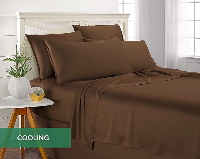 Twin Sheets by Pure Bamboo, Genuine 100% Organic Viscose Derived from Bamboo - Image 5