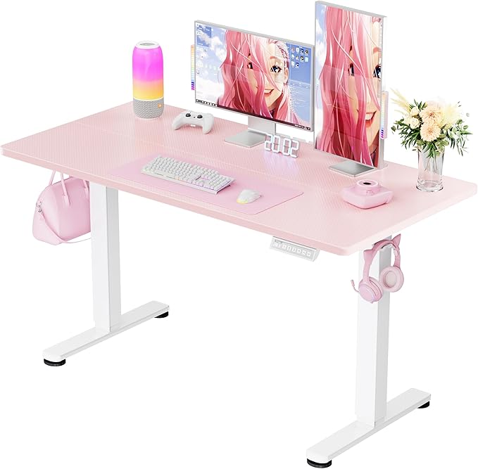 ErGear Height Adjustable Electric Standing Desk, 48 x 24 Inches Sit Stand up by ErGear