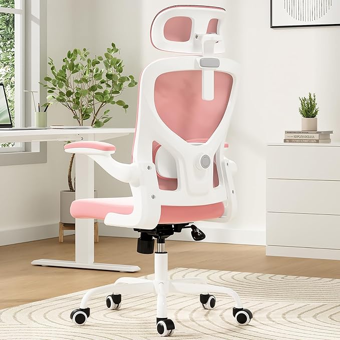 Ergonomic Office Chair, Comfy Home Office Chair High Back Computer Chair by Unknown
