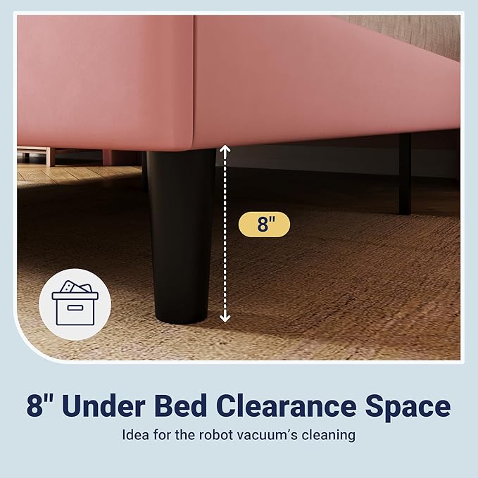 Allewie Queen Size Platform Bed Frame - Image 6