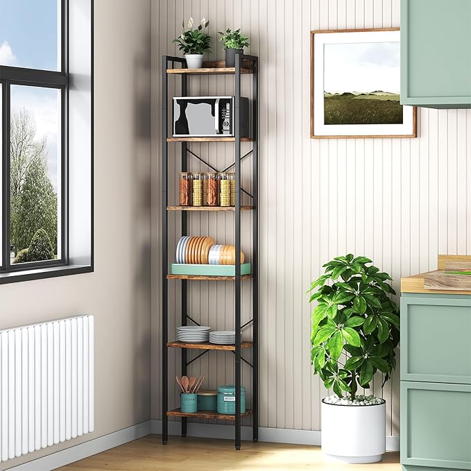 5 Tier Bookshelf, Bookcase - Image 4