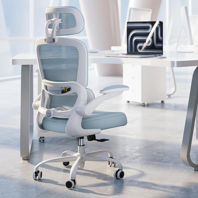 TRALT Office Chair Ergonomic Desk Chair, 330 LBS Home Mesh Office Desk Chairs - Image 9