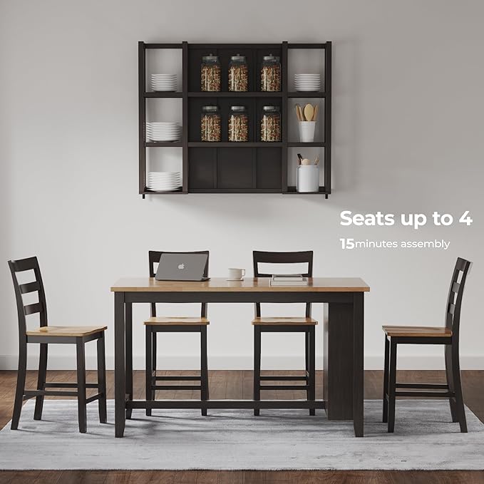 Signature Design by Ashley Gesthaven Contemporary Counter Height Dining Table - Image 10