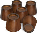 Sopicoz Wooden Furniture Risers 2 Inch Tapered Bed Risers Set of 6, Heavy Duty by Sopicoz