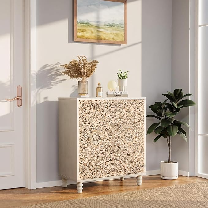 COSIEST 32" W Sideboard Buffet Cabinet - Image 3