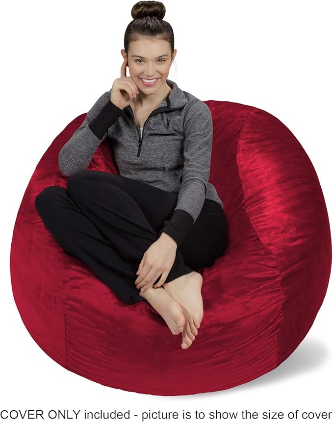 Sofa Sack Bean Bag Chair Cover Only, - Image 2