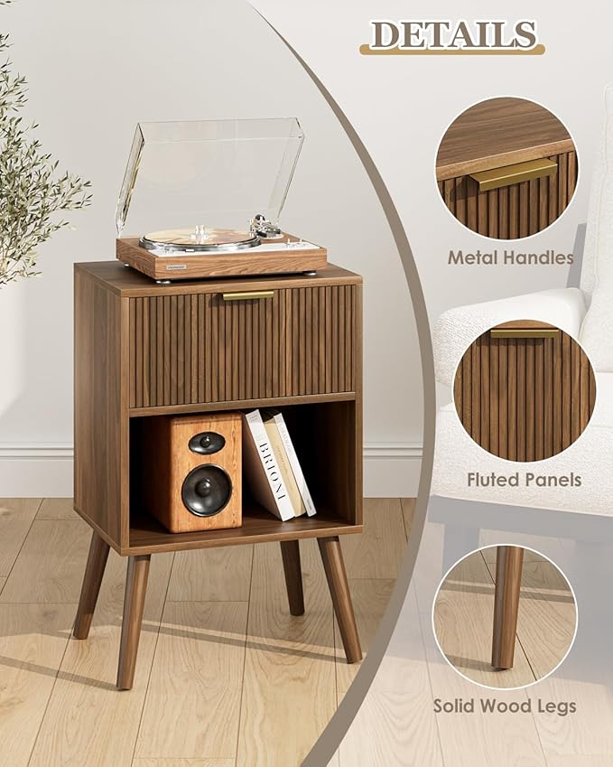 Nightstand, Small Side Table, Bedside Table - Image 6