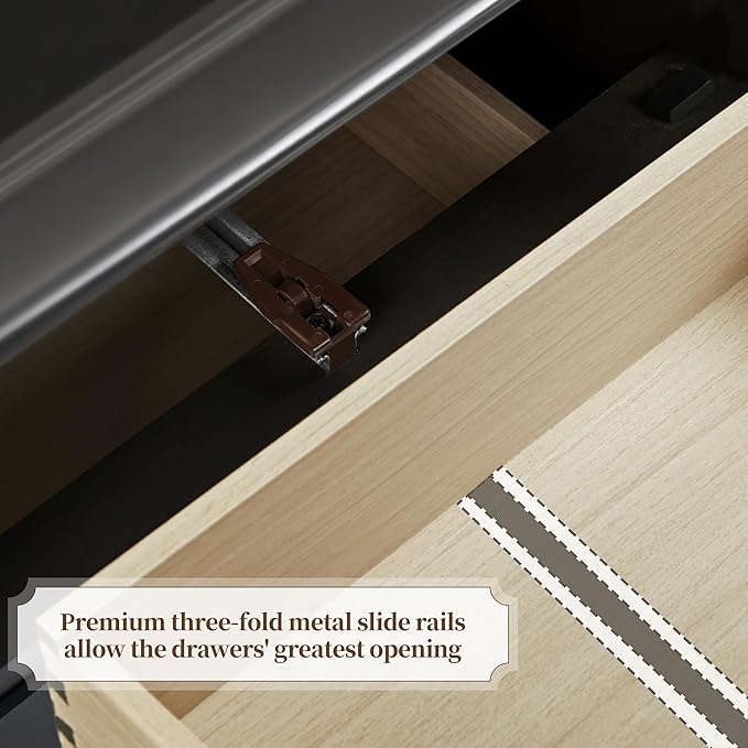 Yaheetech Fully-Assembled Nightstand - Image 8