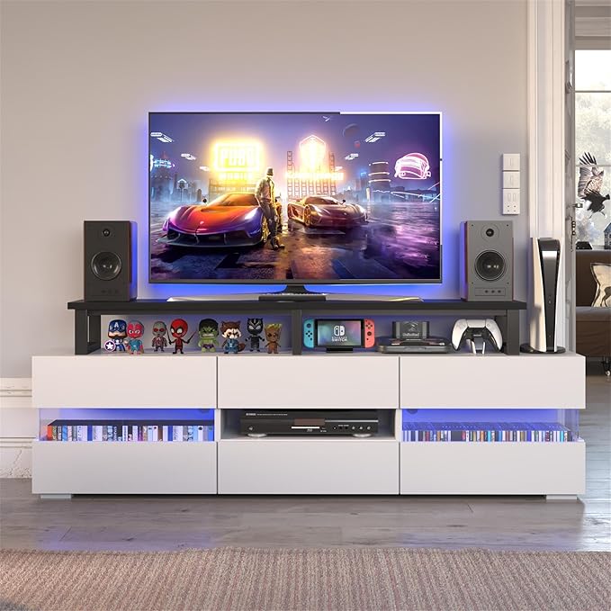59" Large TV Riser for 32-75 inch TV, TV Riser Stand Shelf - Image 4