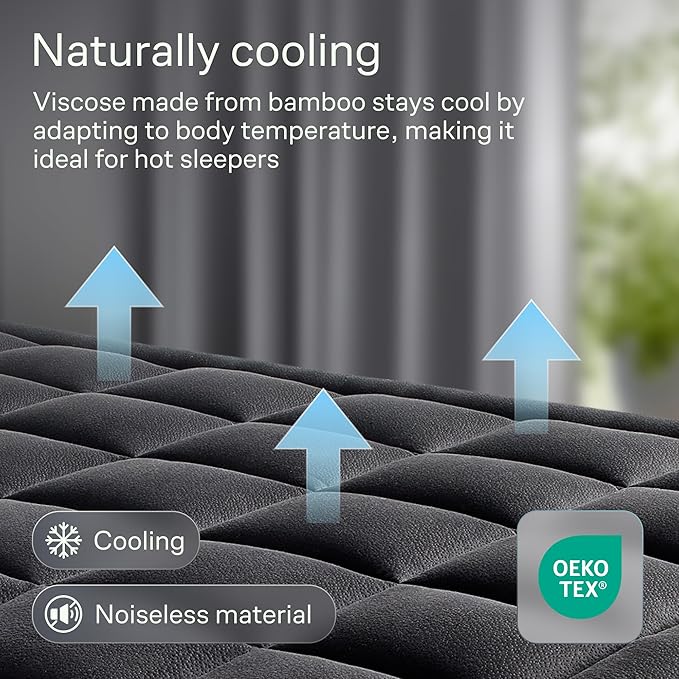 Ultra Soft King Size Mattress Topper - Image 3