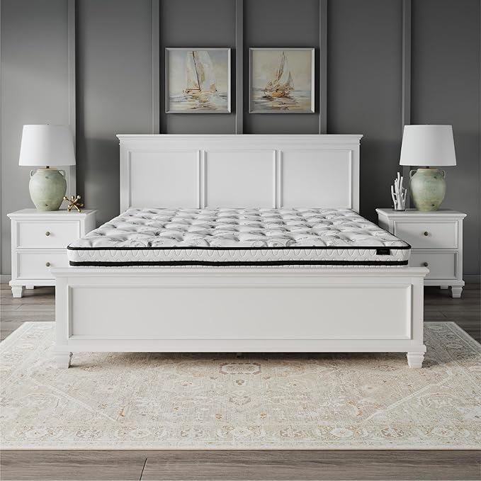 Signature Design by Ashley M69541 King Size Chime 8 Inch Medium Firm - Image 6