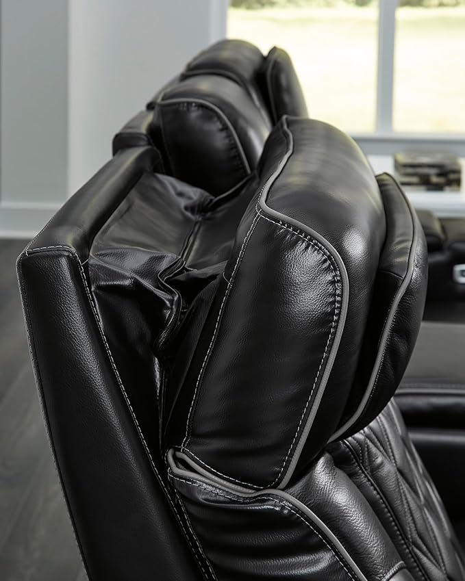 Signature Design by Ashley Boyington Modern Leather Match Power Reclining - Image 13
