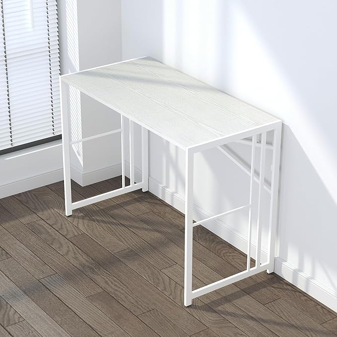 Folding Desk 40 inch Writing Gaming Computer Camping Table, No Assembly - Image 7