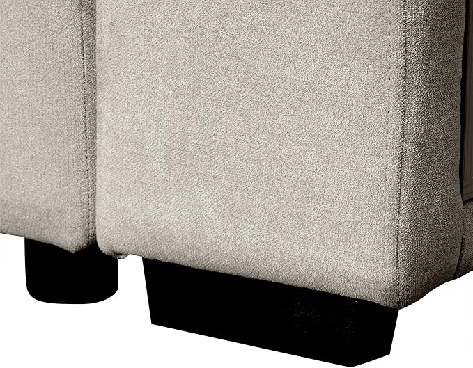 109" U-shaped Sectional Pull-out Sofa Bed - Image 25