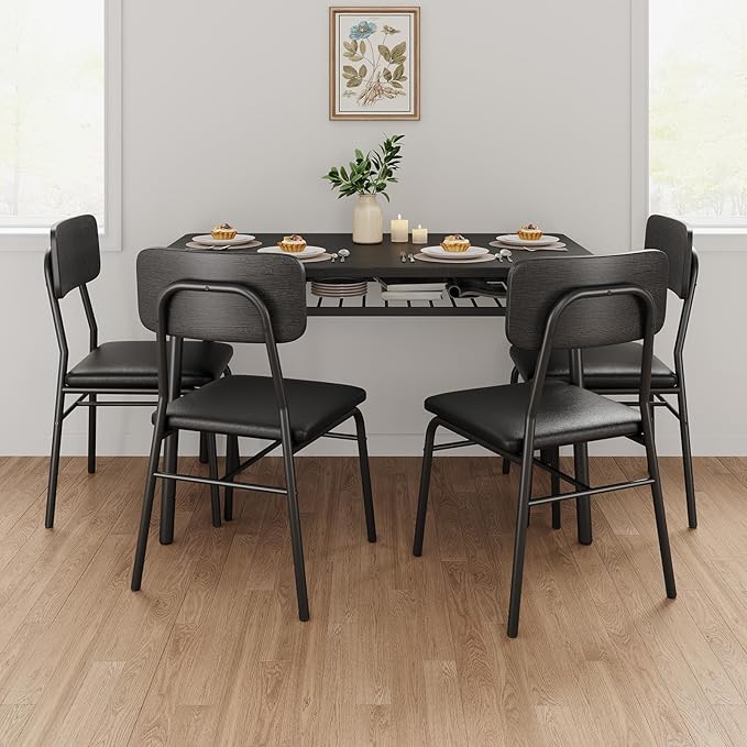 GAOMON 5-Piece Dining Table Set - Image 2