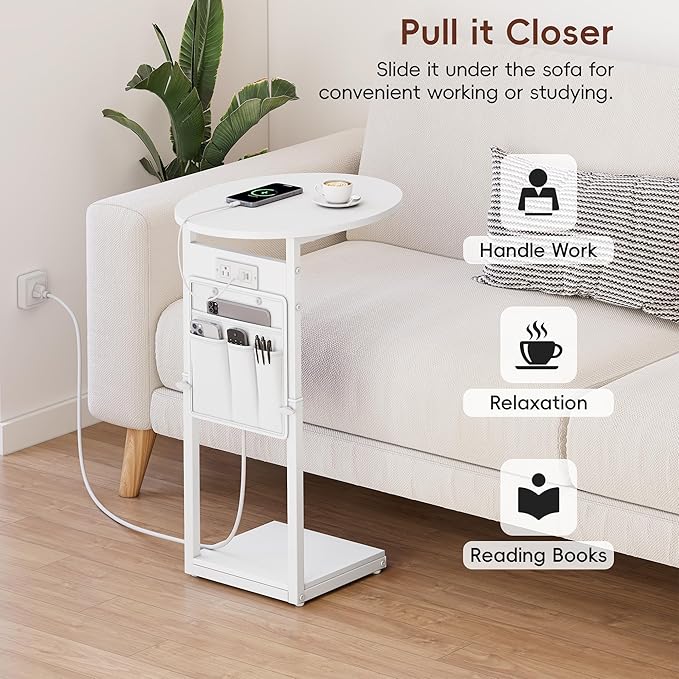 Vagusicc C Shaped End Table - Image 6