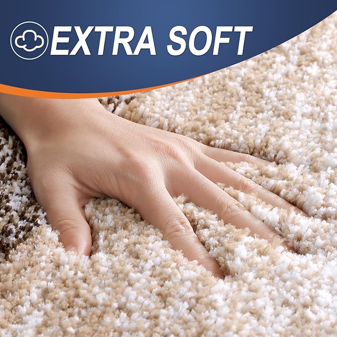 OLANLY Bathroom Rugs Mat 24x16, Extra Soft Absorbent Microfiber Bath Rugs - Image 3