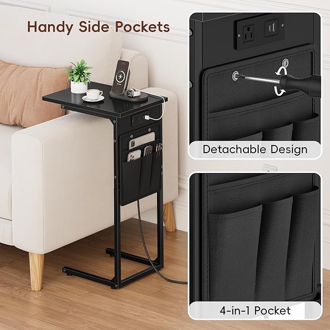 Vagusicc C Shaped End Table - Image 8