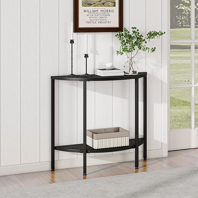 Console Table 2 Tier Narrow Entryway Table - Image 4