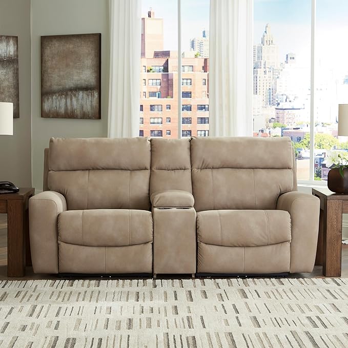 Signature Design by Ashley Next-Gen DuraPella Contemporary Faux Leather Modular - Image 2