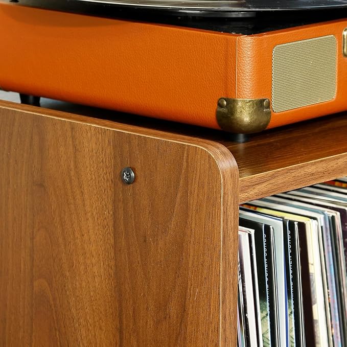 Record Player Table, Mid-Century Record Player Stand - Image 5