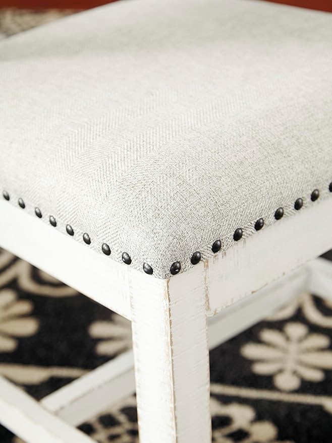 Signature Design by Ashley Valebeck Vintage Farmhouse Cushioned Dining Chair - Image 11
