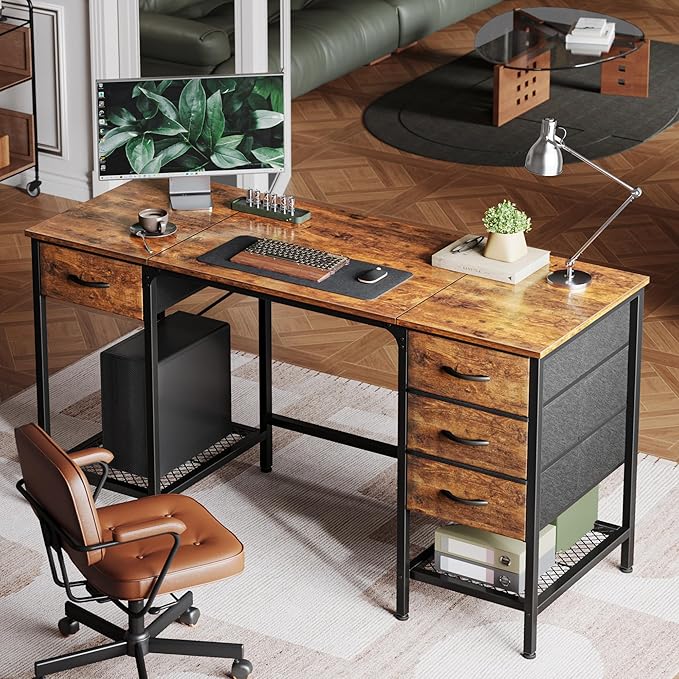 Huuger 55 Inch Computer Desk - Image 9
