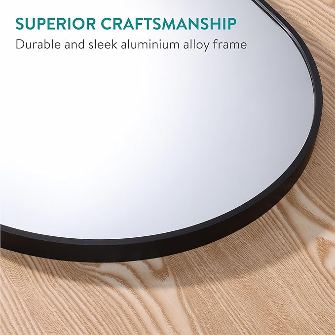 Navaris Full Length Arch Mirror, Living Room, Bathroom or Hallway - Image 4